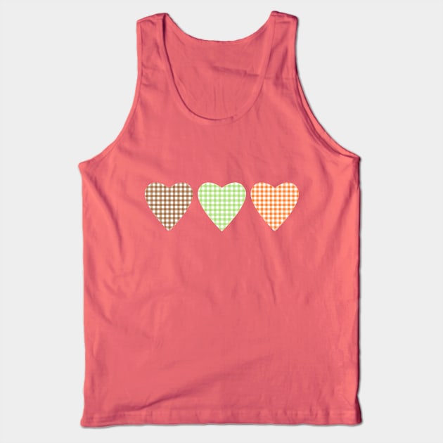 Color Gingham Tank Top by In Beauty We Trust